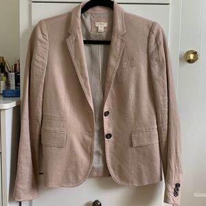 J. Crew pink blazer